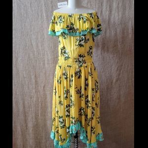 Matilda Jane Hooked on a Feeling Floral Dress-M